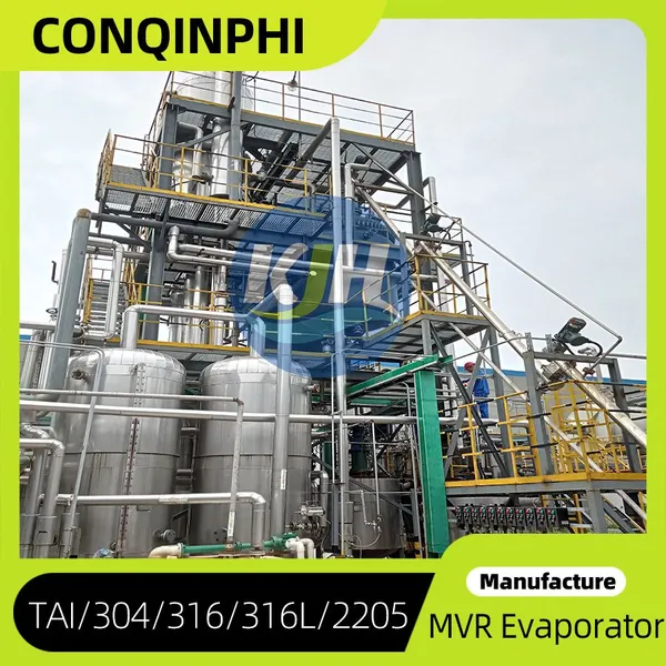 Pharmaceutical Grade High-Salt Wastewater Evaporator for API Production Wastewater Recovery photo-3