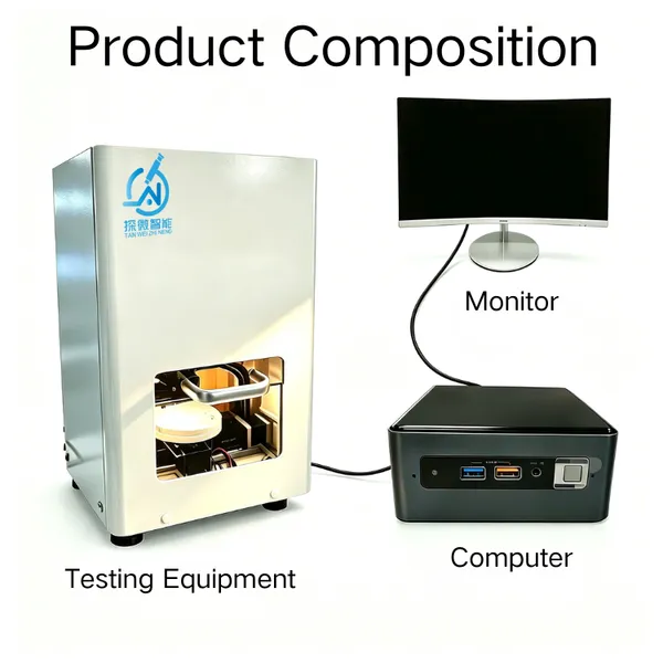 The Intelligent Electronic Cloth Tester Automatically Measures Warp and Weft Density, Yarn Width and Gap Area, and Complies With ISO 4602:2010 photo-2