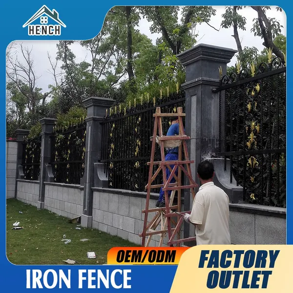 Wrought Iron Railing Iron Fence Panel For Sale