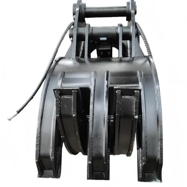 Hydraulic Grapple for Excavator Rock Handling Demolition Scrap Loading Attachment photo-4