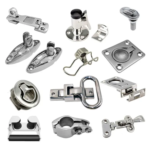 Boat Parts Product Manufacturer 316 Stainless Steel Marine Hardware Kayak Yacht Rope Mooring Cleat Accessory Boat Accessory for Boat