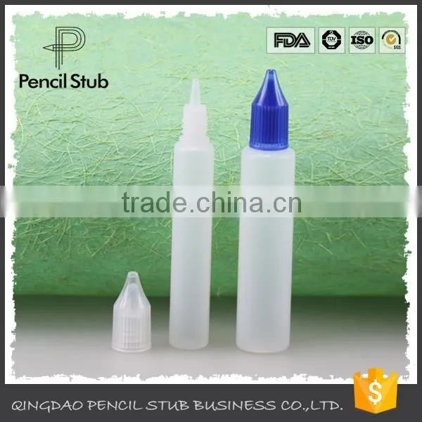 pe Unicorn Bottle Plastic E-juice Bottle 15ml Long Tip Screw Cap Trade Assurance