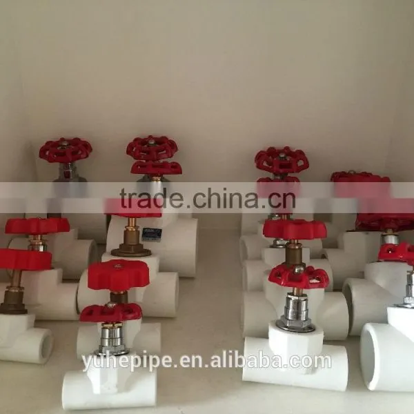 YUHE High Quality Export Ppr Pipe Fittings Stop Valves photo-2