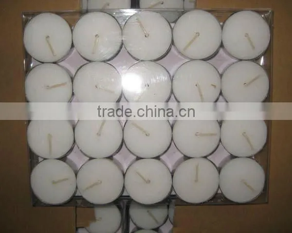 8 Hours Unscent White Cheap Mini Paraffin Tealight Candle Quality Choice photo-6