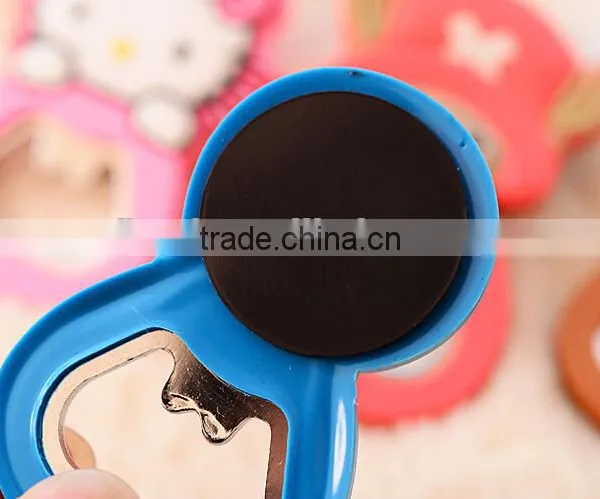 Wholesale Cheap Blank Beer Soft Magnet Rubber Custom Pvc Bottle Opener for Wedding Favors photo-4