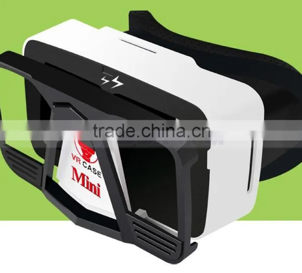 Cheap 3D VR Headset Virtual Reality Personalized VR Mini Cute Glasses Case For IPhone 6S Plus Galaxy S6 S7 Edge photo-3