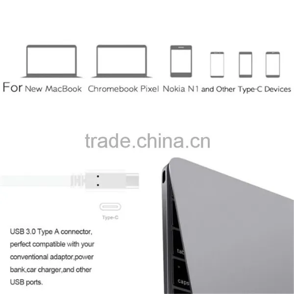 High Quality Reversible 3.0 Type C to A USB Data Cable for Mobile photo-5