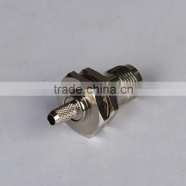 RF Coaxial Female TNC Waterproof Connector For Flexible Cable photo-4