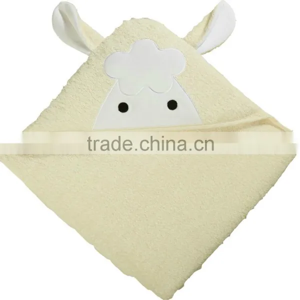 Customized High Quality Cotton Hooded Baby Bath Towel photo-2