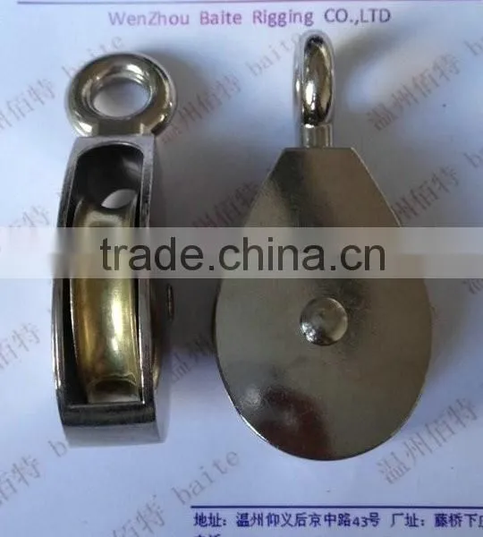 ZINC ALLOY SINGLE WHEEL SWIVEL PULLE MANUFACTURE photo-6