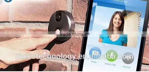 Wireless Doorbell With Camera Intercom