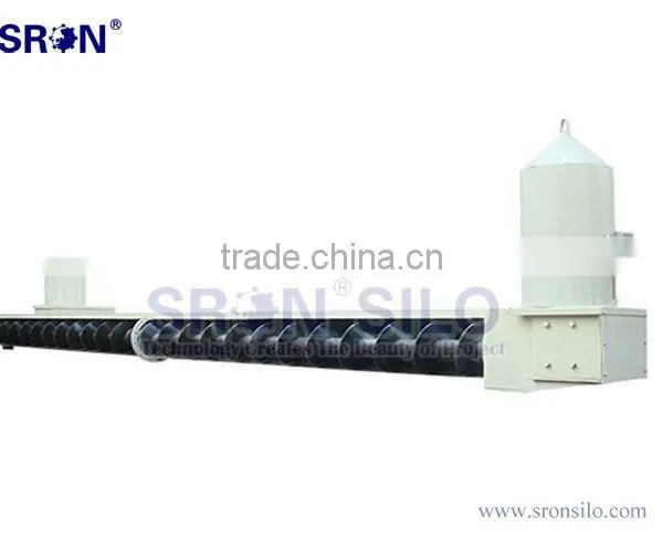 Hot Galvanized Steel Silo for Pellets With Screw Augers Discharging photo-3