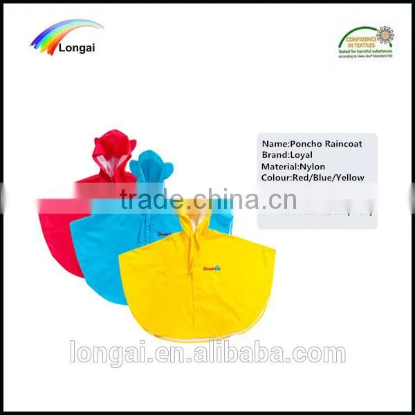 2016 Waterproof Fashional Children Poncho Raincoat for Sale photo-5