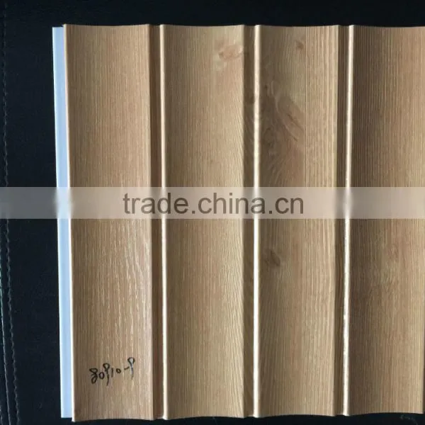 Pvc Wooden Design Wall Panel Popular in INDIA photo-3