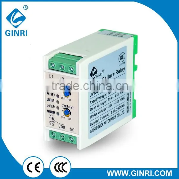 JVR-380W Adjustable Overvoltage/Undervoltage/Phase Failure /Sequence Relay photo-3