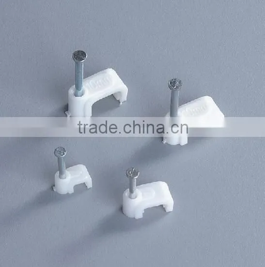 Hot Sell Plastic Nail Hook Cable Clip photo-2