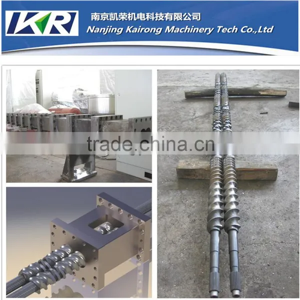 Parallet Extruder Screw and Barrel for Plastic Extruder
