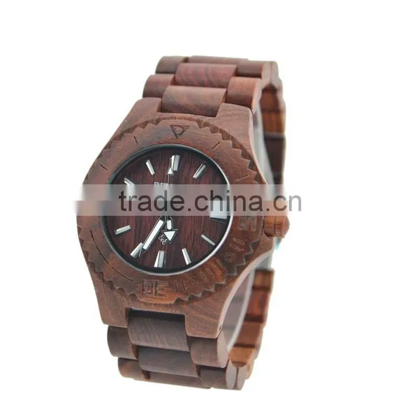Handmade Elegant Eco-Friendly Natural Wood High Quality Mens Watches photo-6