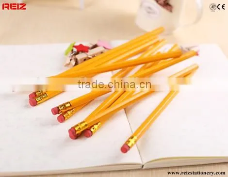 7" Black Lead Hexgonal HB Yellow Pencil photo-5