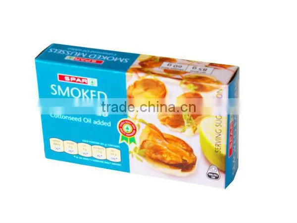 Canned Smoked Mussels With Oil photo-2
