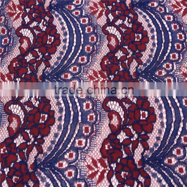 Popular Selling Cotton Guipure Cord Lace Fabric African photo-3