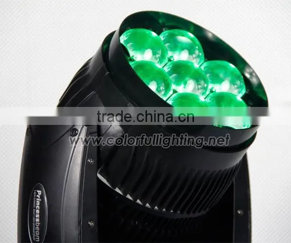 7pcsx12.8W RGBW 4in1 DJ LED Moving Head Light photo-4