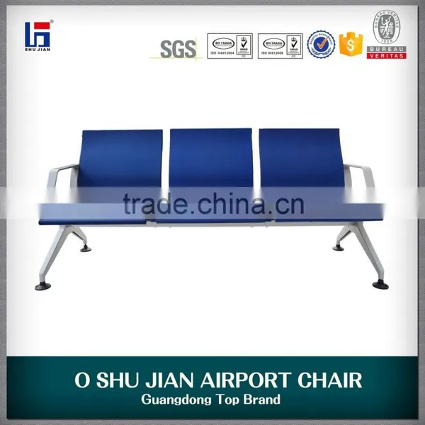 2016 Durable Bus Station Blue 3-seater Waiting Chair photo-2