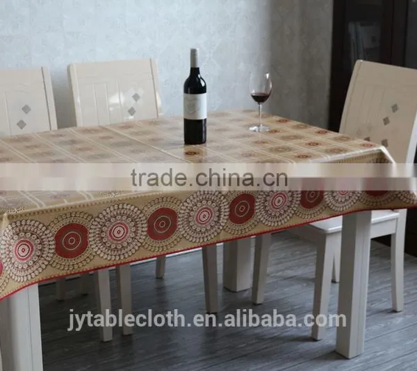 Finished PVC Compound Non-woven Fabric Tablecloth photo-3