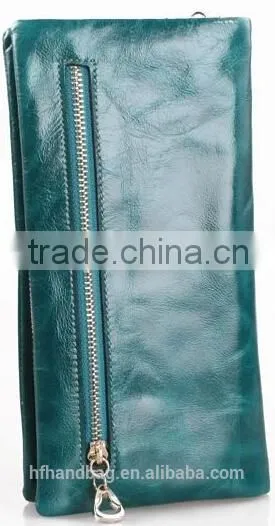 RFID Blocking Womens Leather Slim Wallet photo-2