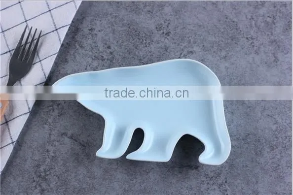 Creative Snacks Polar Bear Shape Ceramic Tableware HY0671801 photo-6
