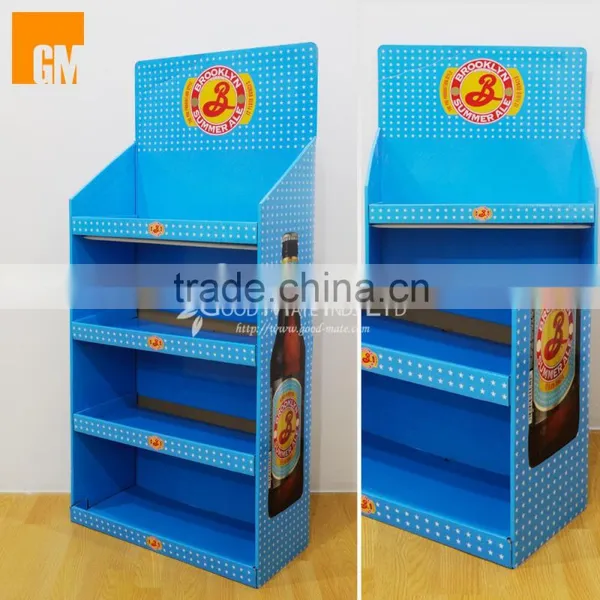 3 Tier Shelf Cardboard e Liquid Display photo-3
