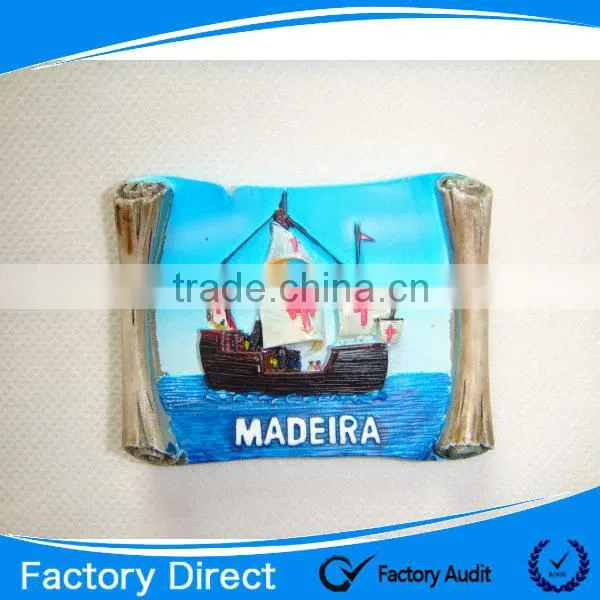 Modern 3d Decoration Souvenir Polyresin Fridge Magnet photo-3