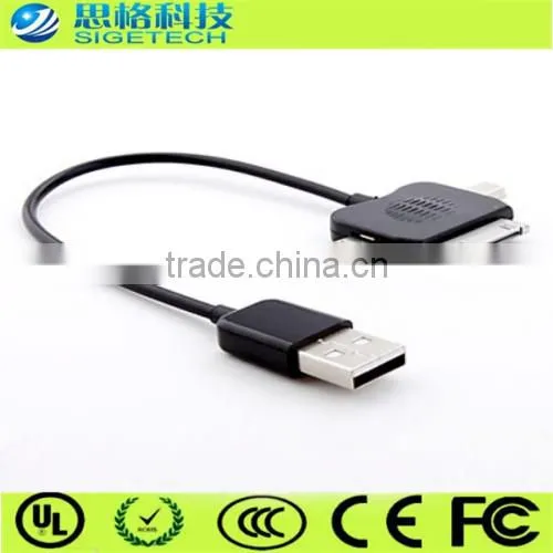 0013 Sigetech Brand Cable Multifunction 3 in 1 Cable photo-3