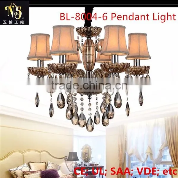 High Quality Led Luxury Classical Italy Style Crystal Acrylic Chandelier Glass Light photo-3