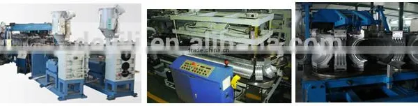 PVC Single-wall Corrugated Pipe Extrusion Machine photo-2