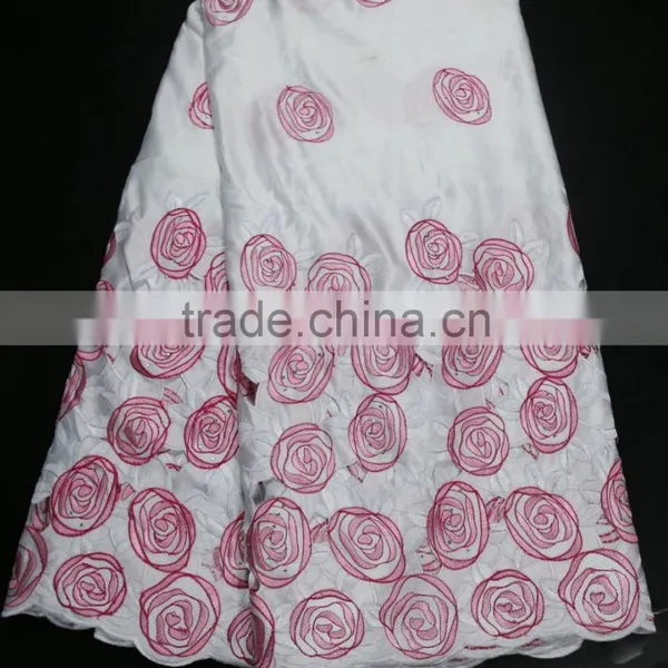Fancy Asia Temperament Type Fashion Korean Silk Lace Fabrics for Parties Garment photo-6