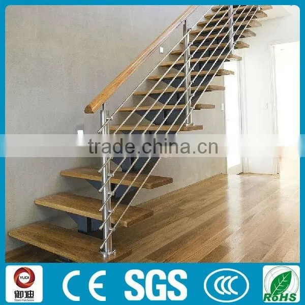 Indoor/outdoor Portable Oak Wood Straight Stairs Made in China--YUDI photo-2