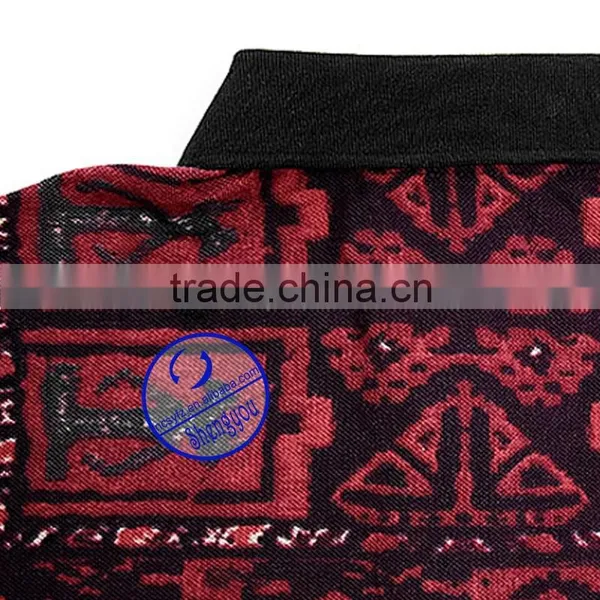 Custom Wholesale Allover Printed Polo Shirt for Men photo-3