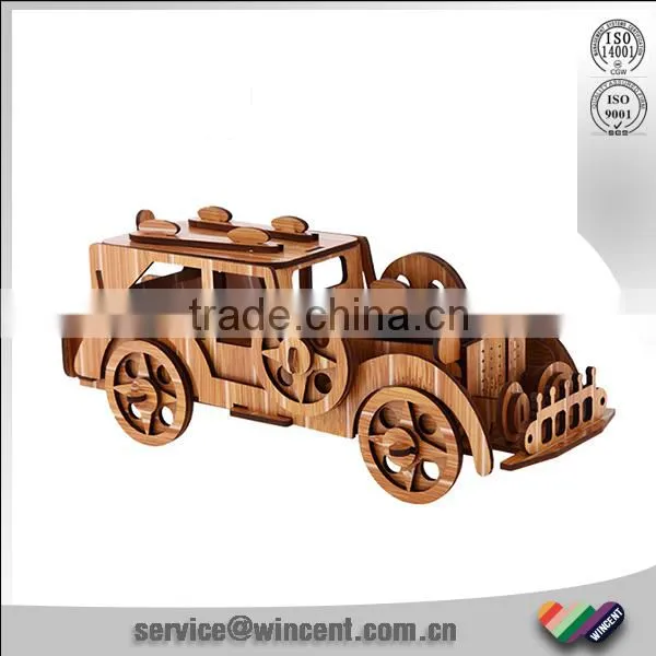 Different Wooden Color Kids Toys Vehicle Jigsaw Puzzle photo-2