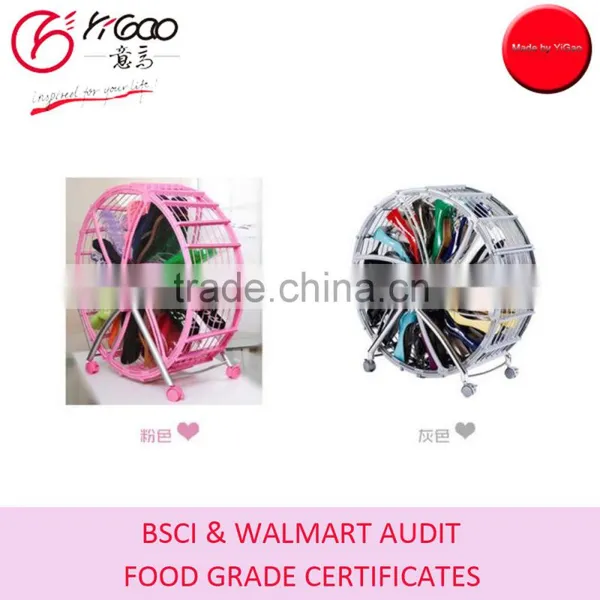 ABS+ALUMINUM Ferris Wheel Designed Shoe Rack,can Keep 20-30 Pair Shoes photo-2