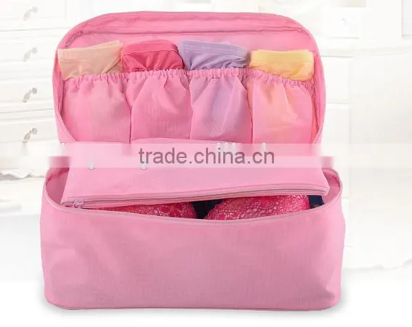 China Factory Direact Wholesale Travel Underwear Case / Portable Storage Bag / Bra Organizer photo-3