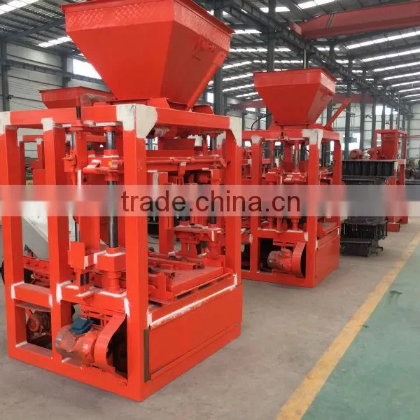 QT4-24 Concrete Block Making Mashine,cement Brick Making Machine for Sale photo-6