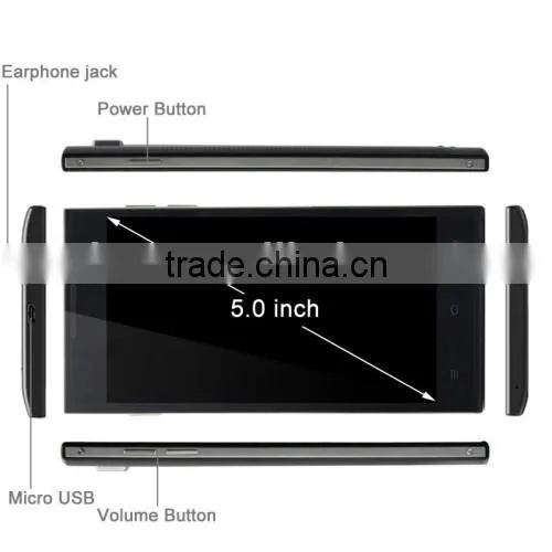 DOOGEE Turbo DG2014 8GB Black, 3G Phablet, GPS+AGPS, Android 4.2.9 MTK6582 1.3GHz Quad Core China Phone photo-6