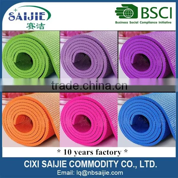 Yoga Mat Black Exercise Mat Pvc Yoga Mat photo-4