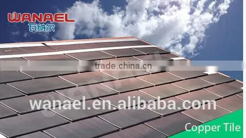 Economic Rectangle Copper Shingle/factory Sale Directly Construction Material photo-5