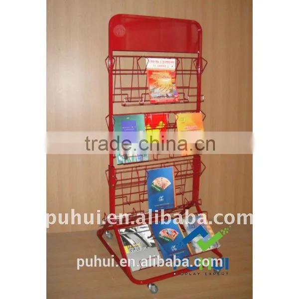 Light Double Sided Brochure Display Rack photo-2