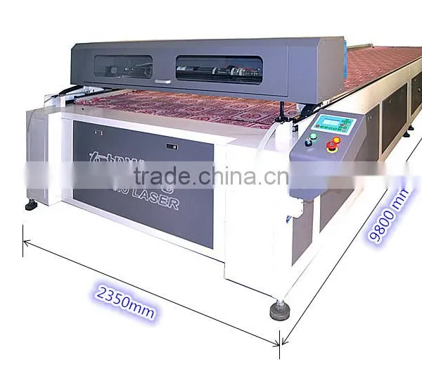 1800*9000mm CO2 Overlength Large Format Tailoring Laser Cutting Machine photo-2