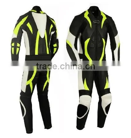 Leather Motor Bike Racing Super Style Biker Suit