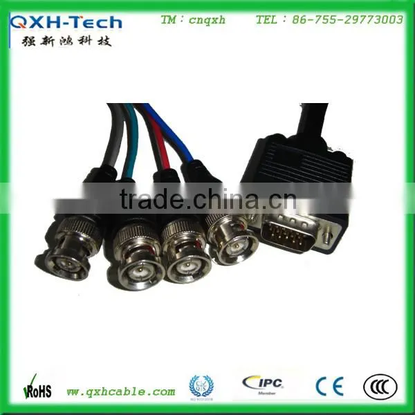 Well Received Comments From Our Client Male HDB15P to 8BNC Cable Supplier photo-2