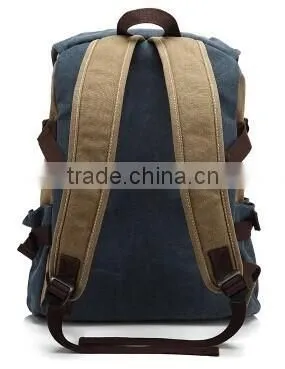 China Factory Price Backpack High Quality Canvas Backpack Waterproof Backpack photo-2